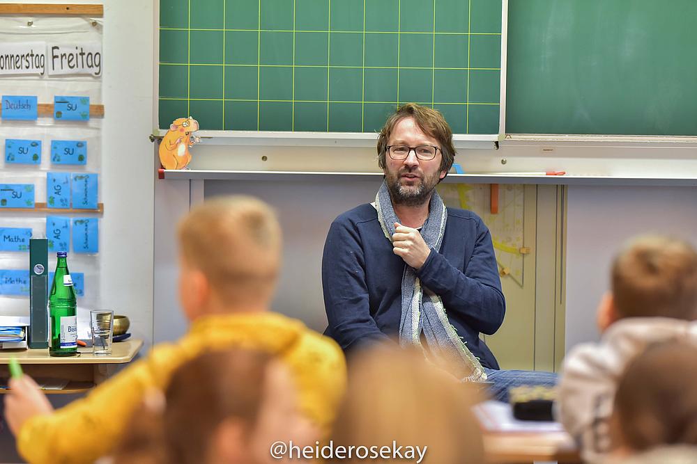 Florian Beckerhoff erzählt von Nickel und Horn, Grundschule Sankt Margarethen. 